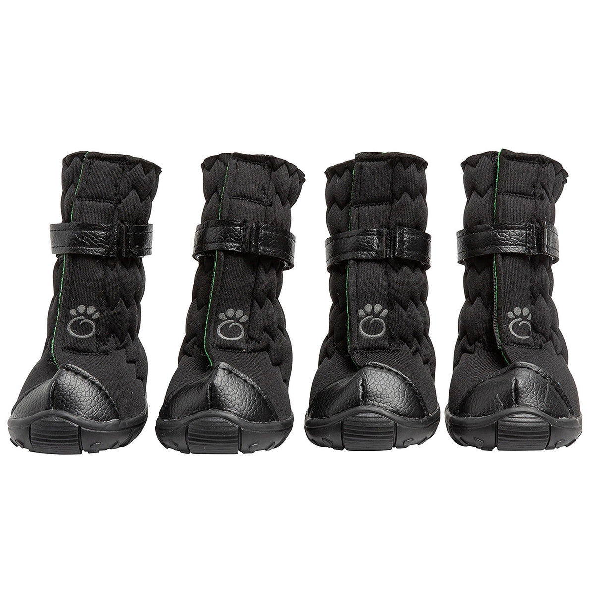 GF PET Elasto-Fit Dog Boots - Black