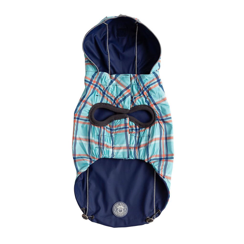 GF PET Reversible Elasto-Fit Dog Raincoat - Navy