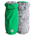 GF PET Reversible Elasto-Fit Dog Raincoat - Green