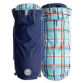 GF PET Reversible Elasto-Fit Dog Raincoat - Navy
