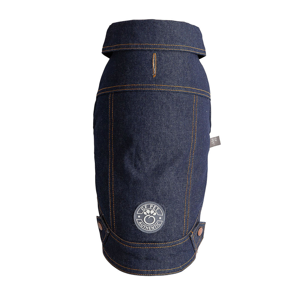 GF PET Denim Dog Jacket - Denim Blue
