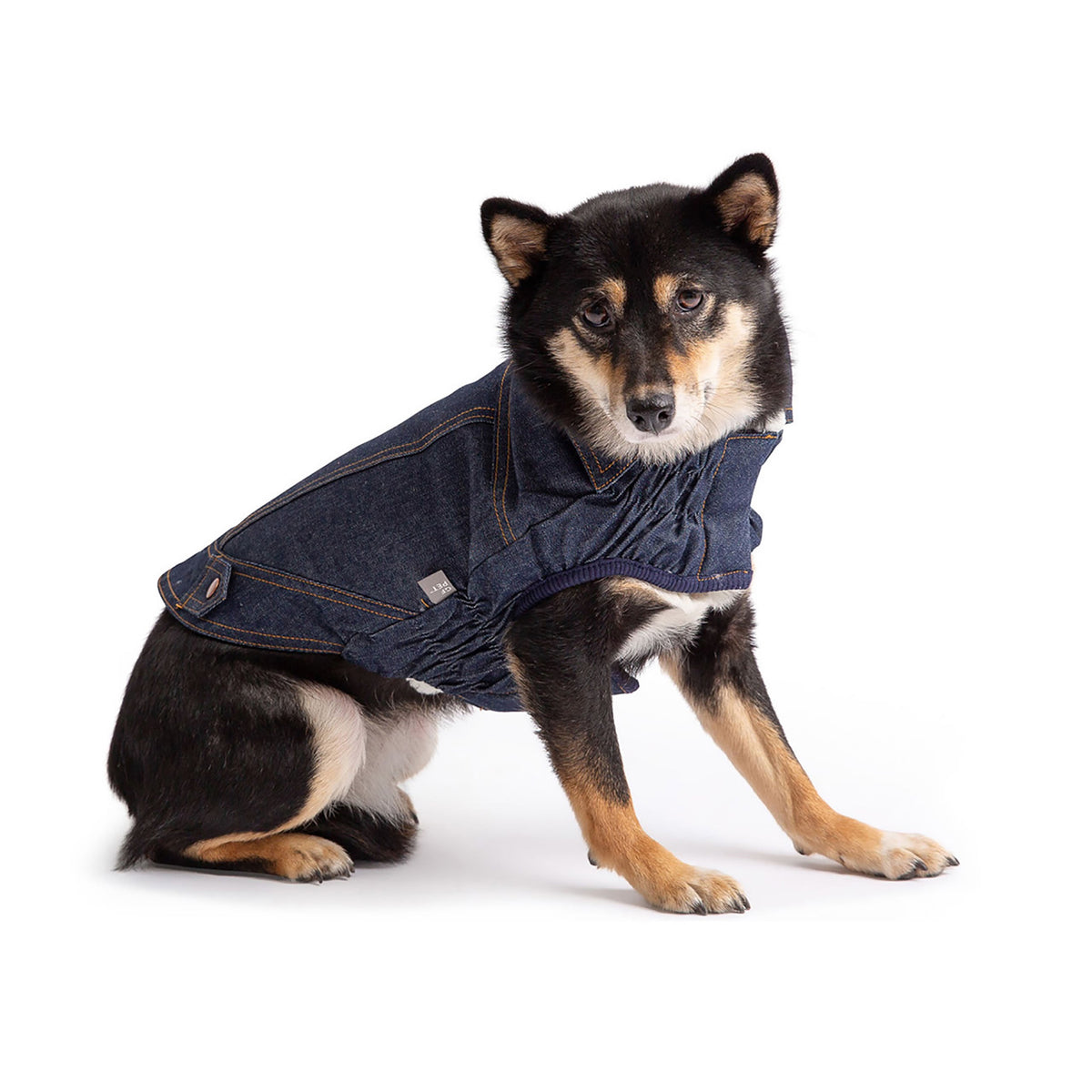 GF PET Denim Dog Jacket - Denim Blue