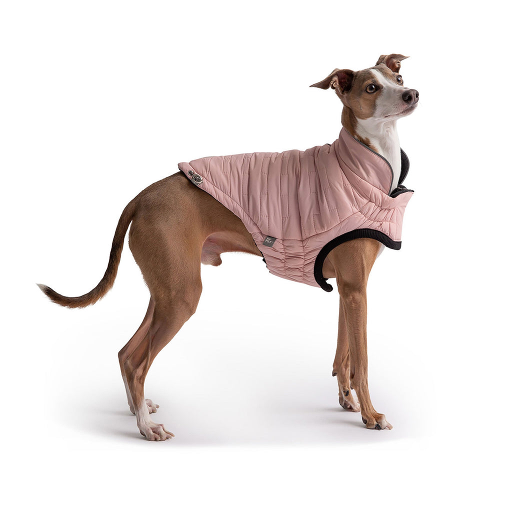 GF PET Reversible Chalet Dog Jacket - Pink