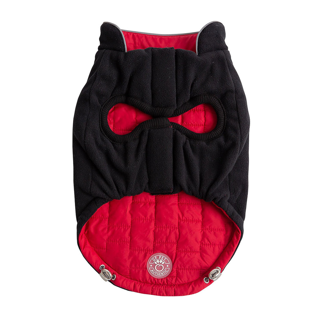 GF PET Reversible Chalet Dog Jacket - Red