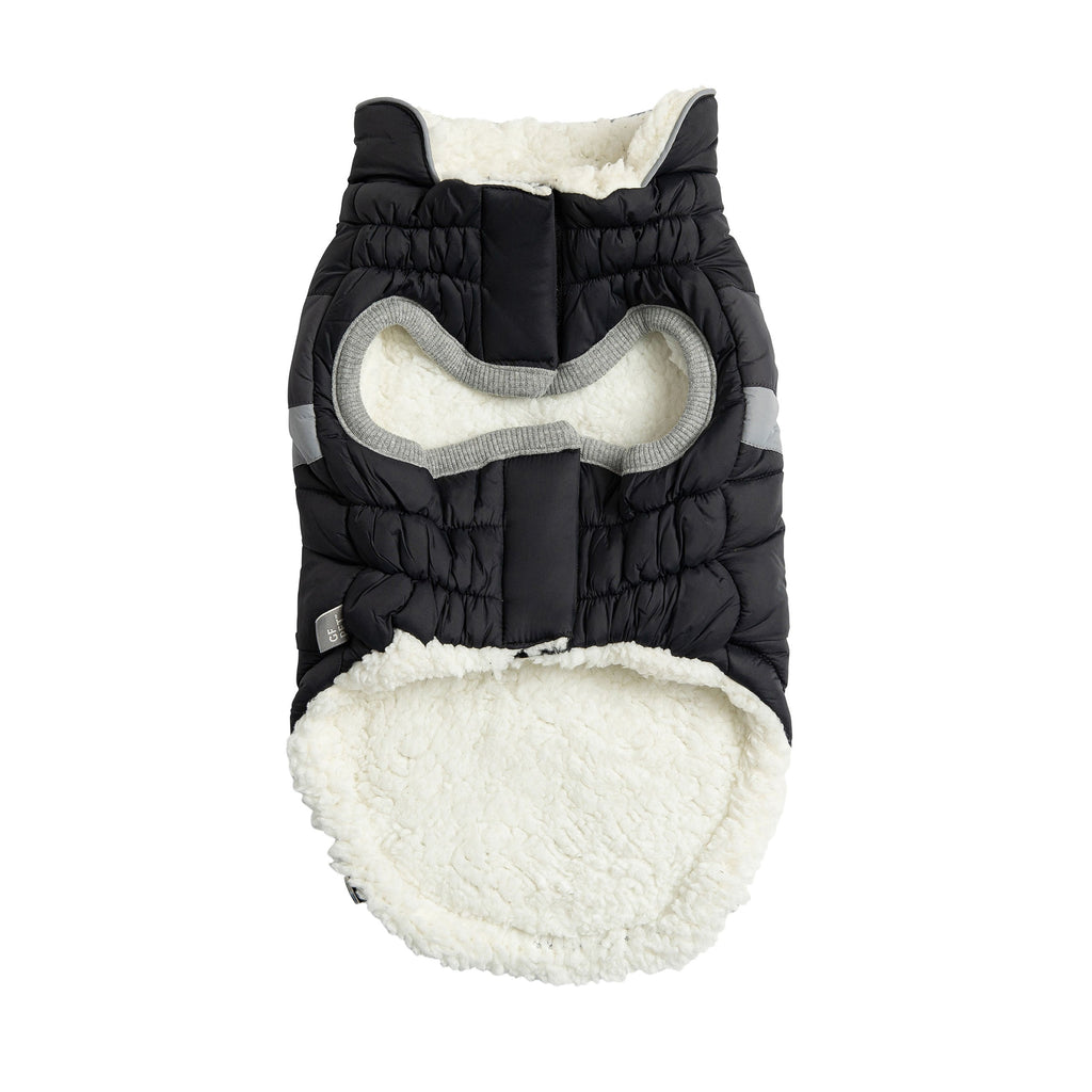 GF PET Alpine Dog Puffer Jacket - Black
