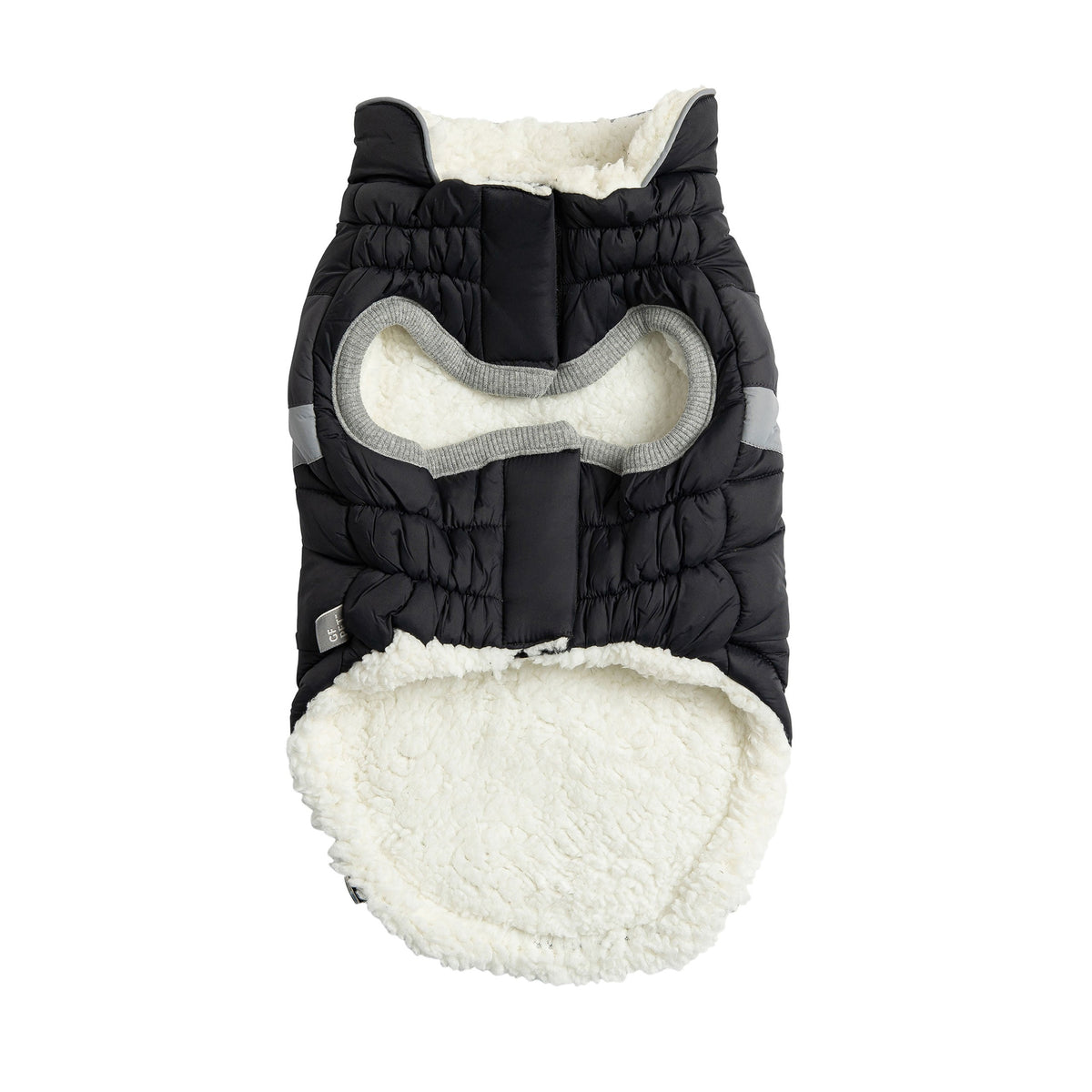 GF PET Alpine Dog Puffer Jacket - Black
