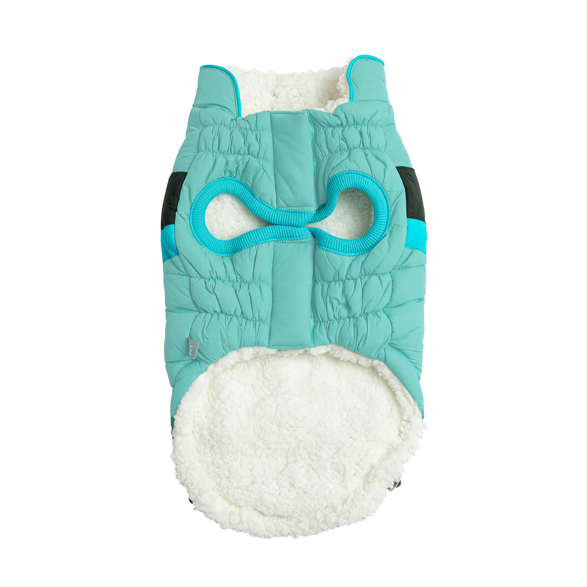 GF PET Alpine Dog Puffer Jacket - Light Aqua