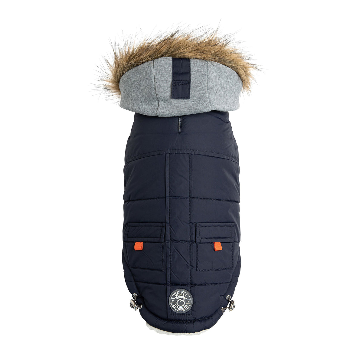 GF PET Winter Sailor Dog Parka - Navy