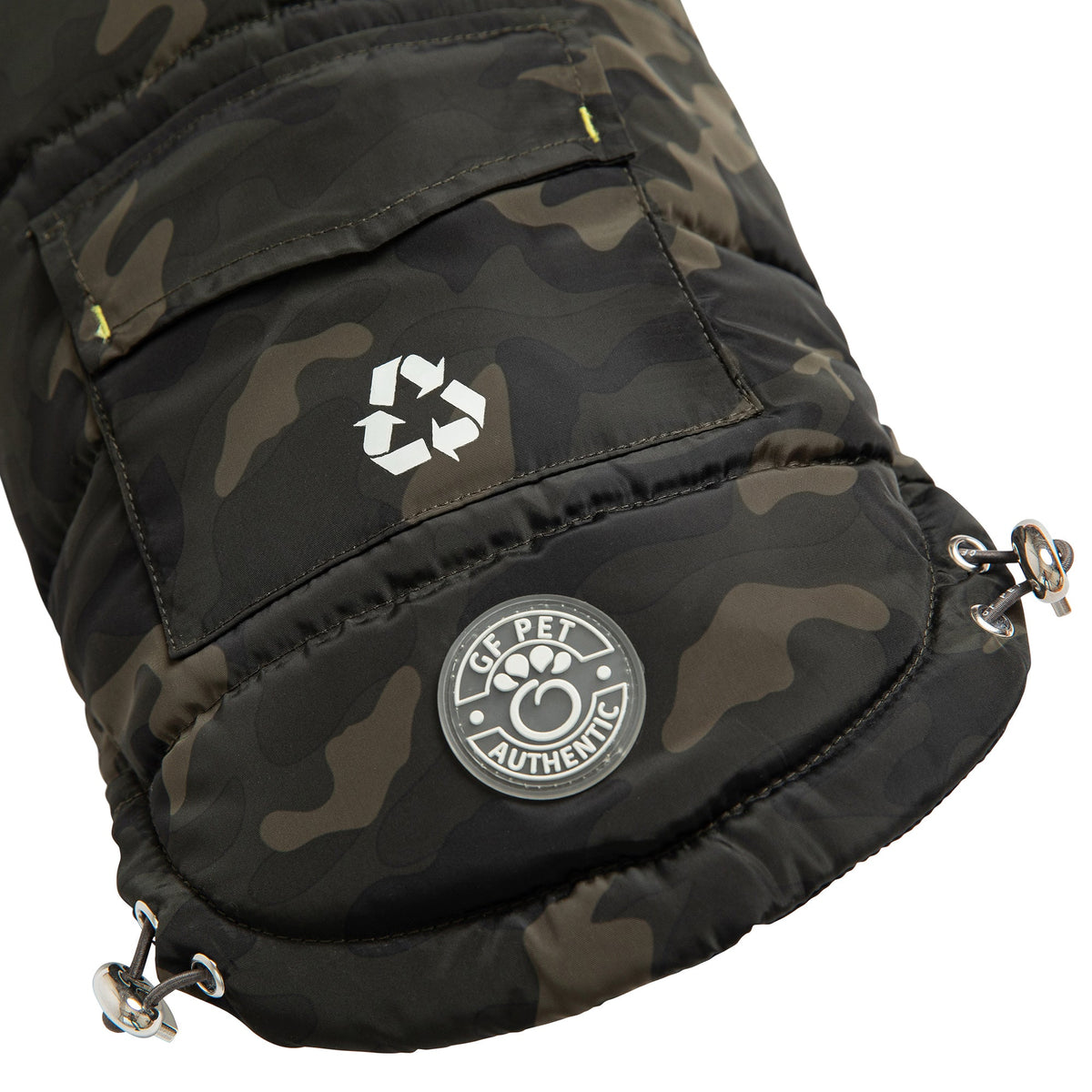 GF PET Recycled Dog Parka - Camouflage