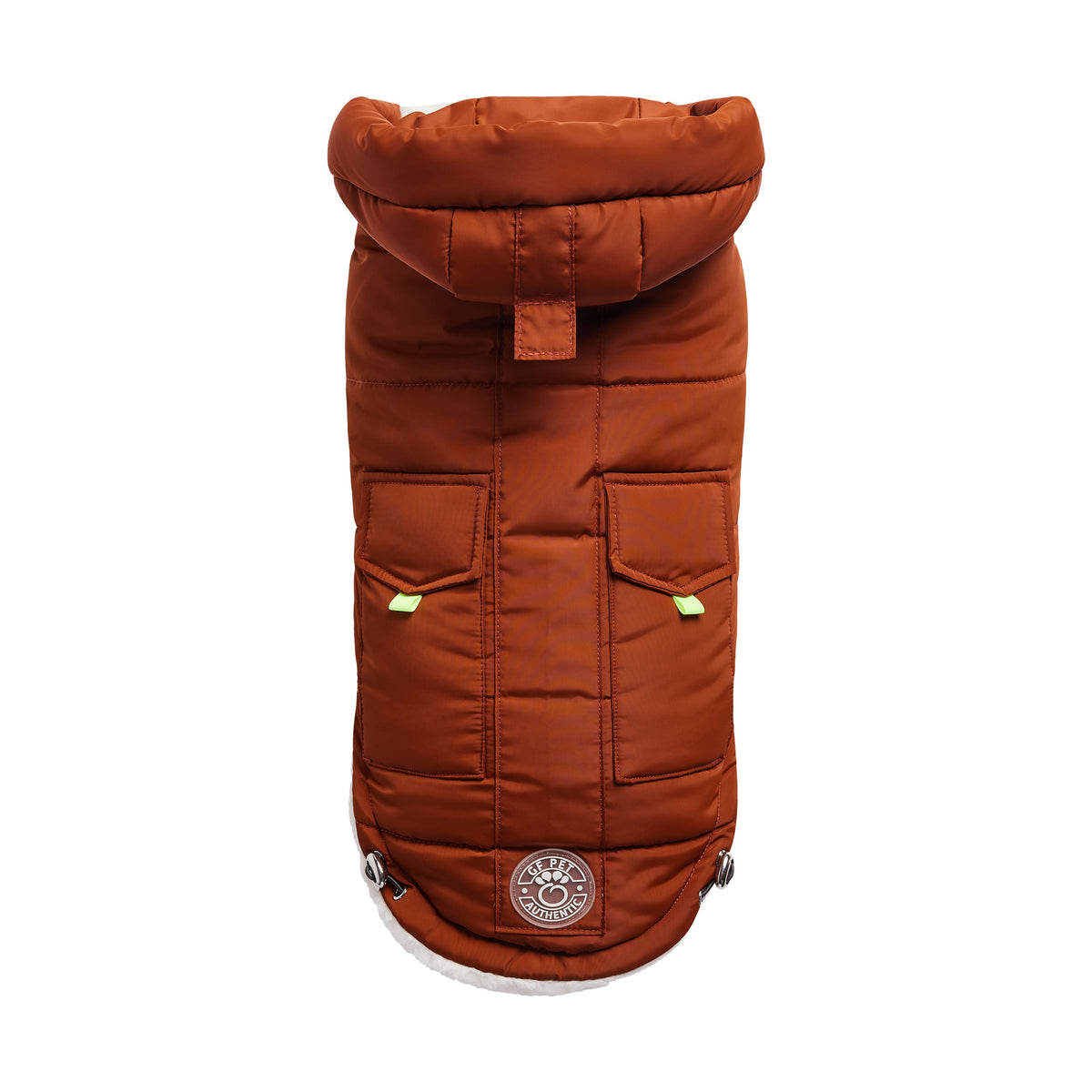 GF PET Puff Dog Parka - Hazel