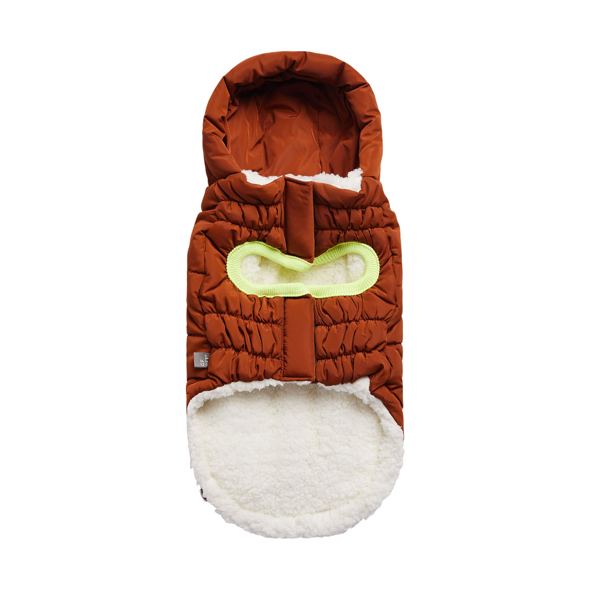 GF PET Puff Dog Parka - Hazel