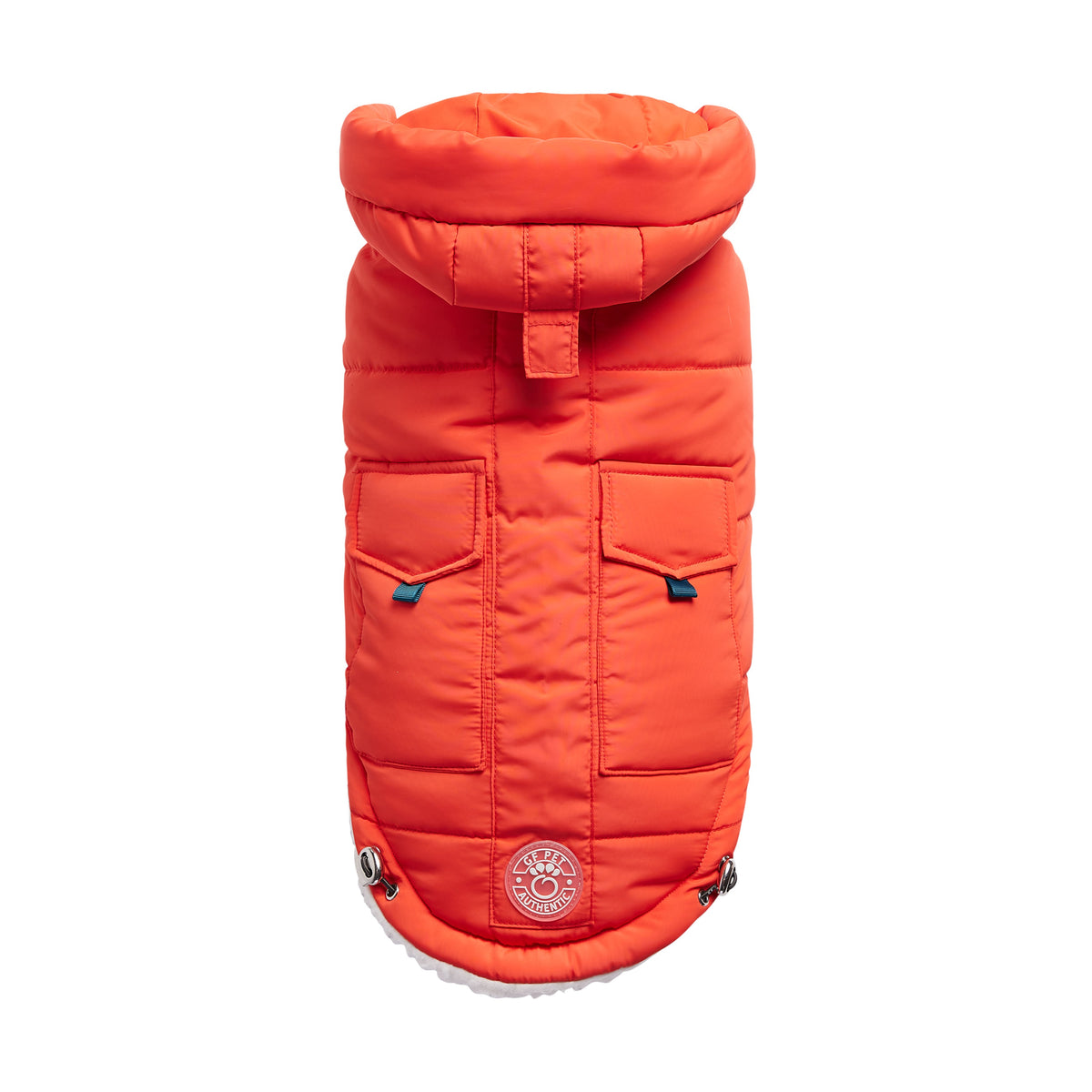 GF PET Puff Dog Parka - Orange