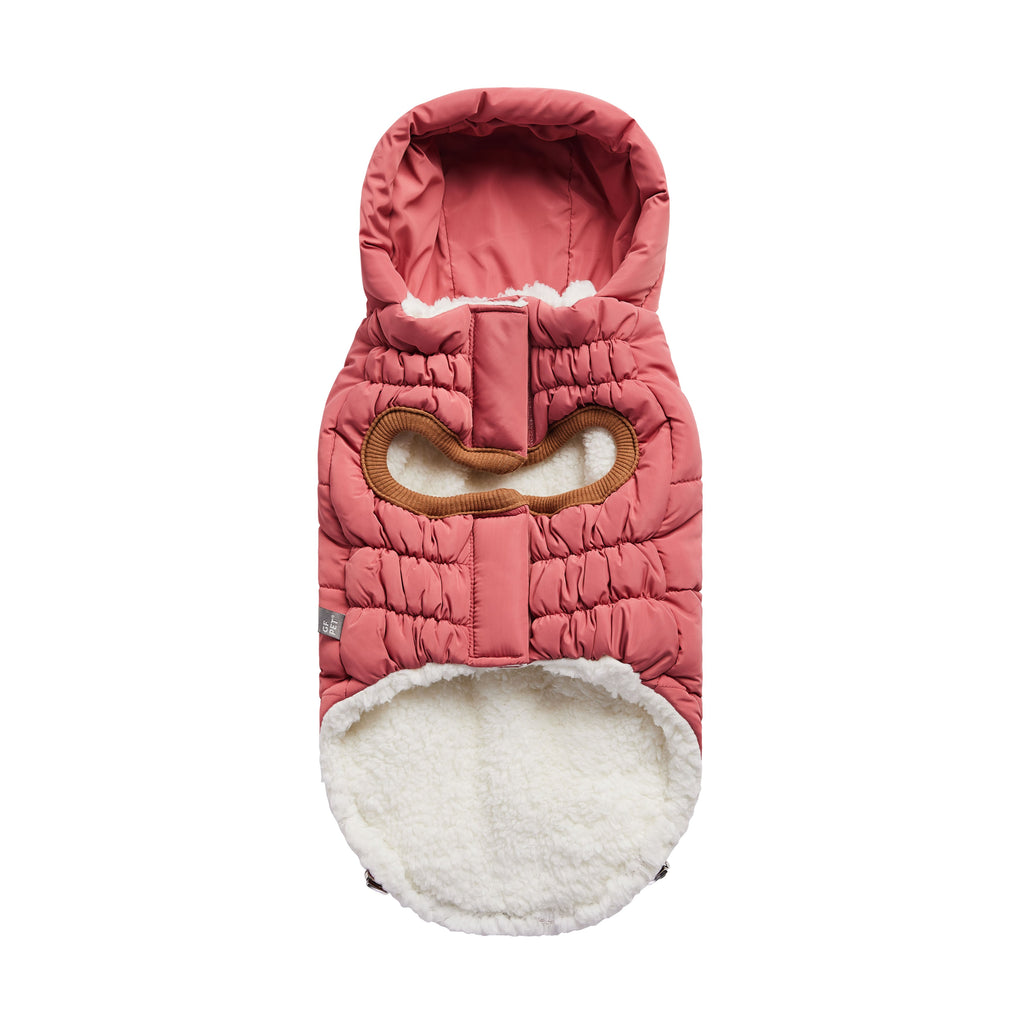 GF PET Puff Dog Parka - Pink
