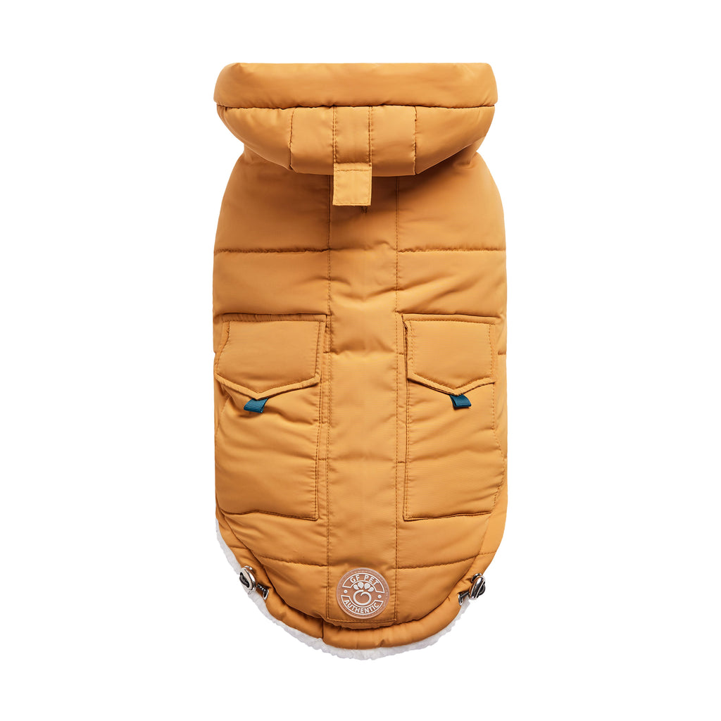 GF PET Puff Dog Parka - Yellow