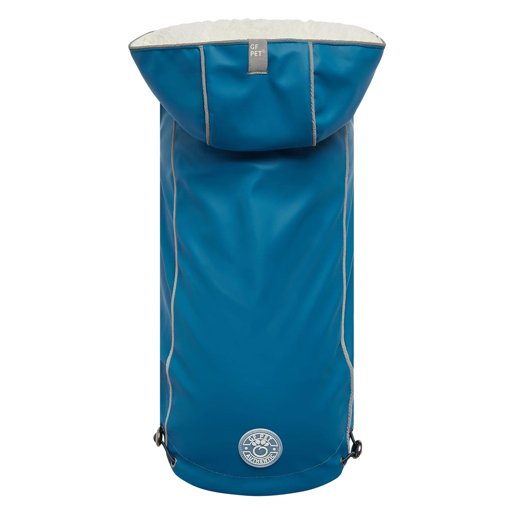 GF PET Insulated Dog Raincoat - Dark Blue