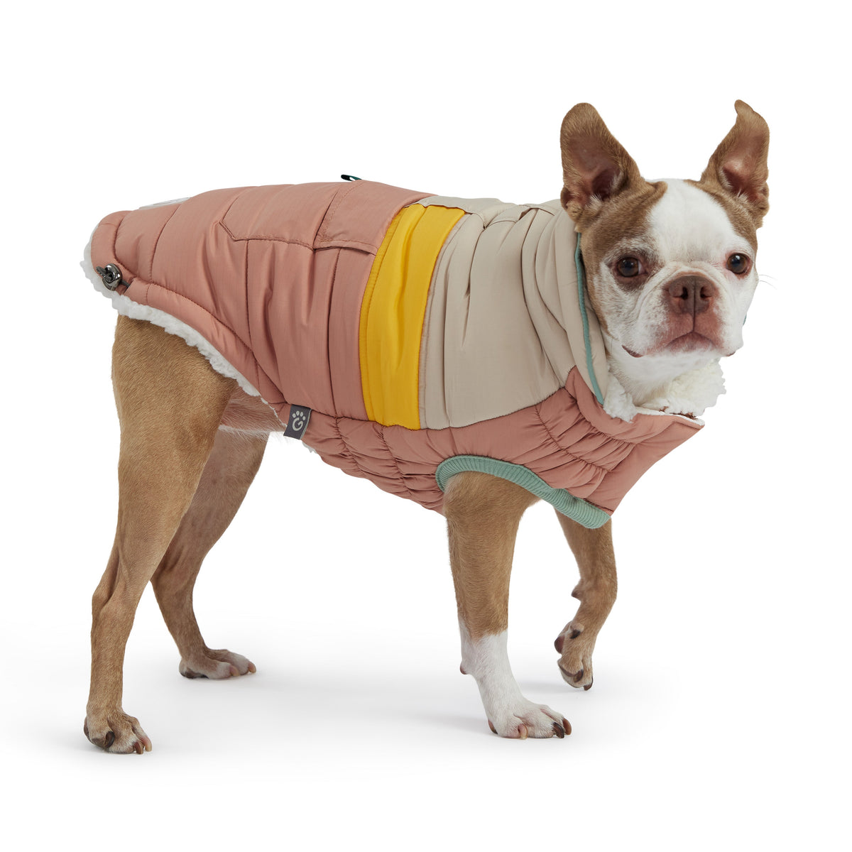 GF PET Camplife Dog Puffer Jacket - Clay