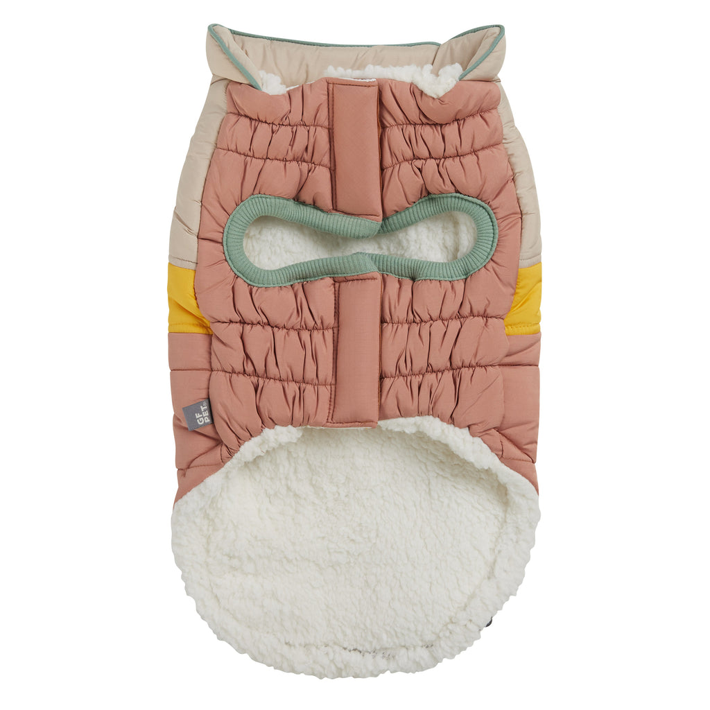 GF PET Camplife Dog Puffer Jacket - Clay