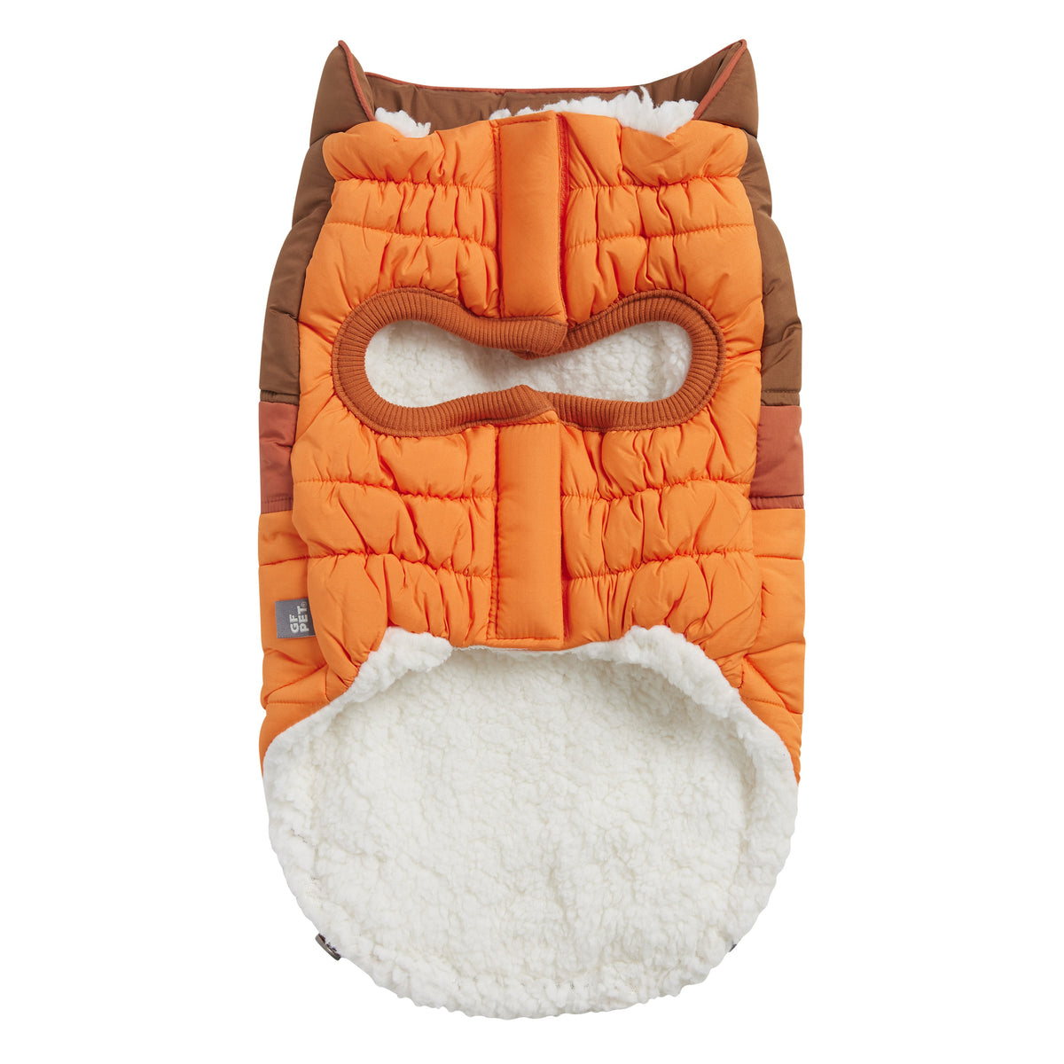 GF PET Camplife Dog Puffer Jacket - Orange