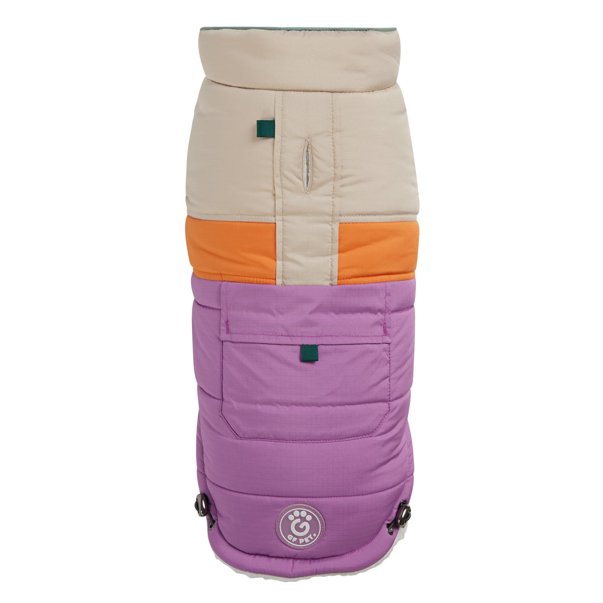 GF PET Camplife Dog Puffer Jacket - Purple