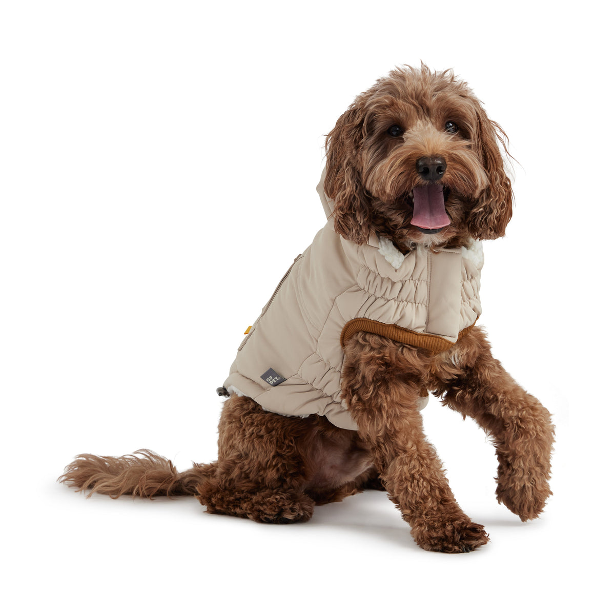 GF PET Arctic Dog Parka - Sand