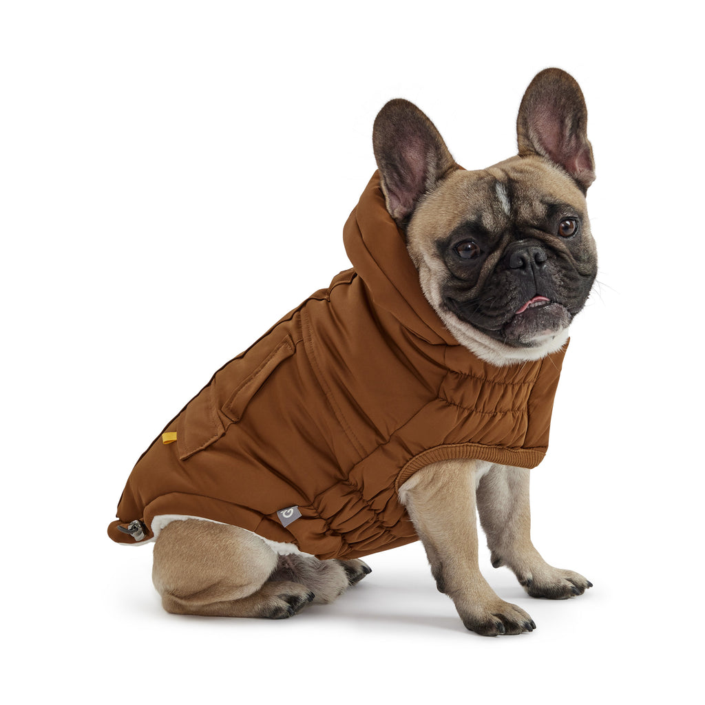 GF PET Arctic Dog Parka - Wood