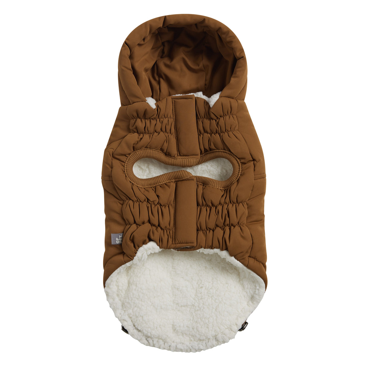 GF PET Arctic Dog Parka - Wood