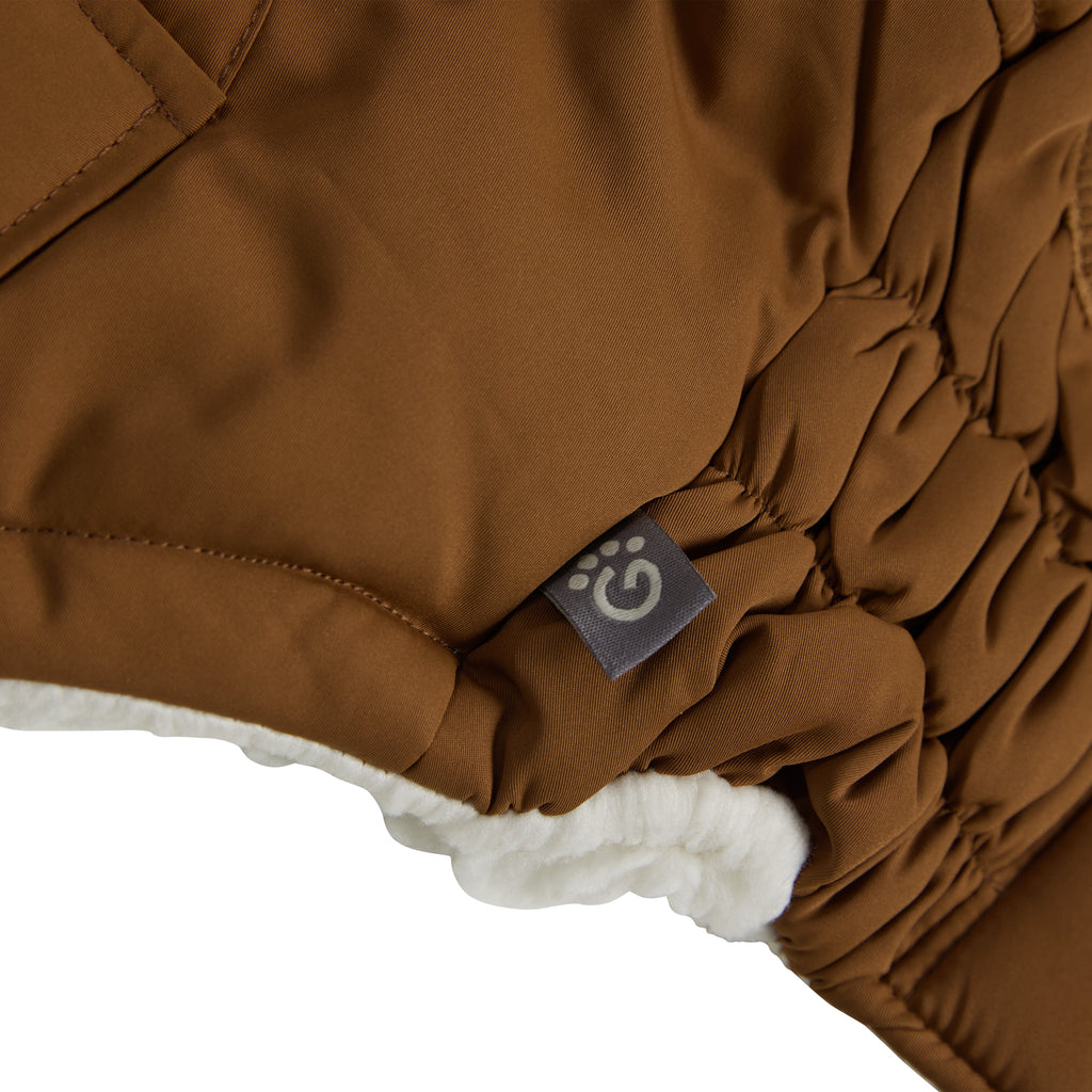 GF PET Arctic Dog Parka - Wood