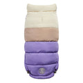GF PET Color Block Dog Puffer Jacket