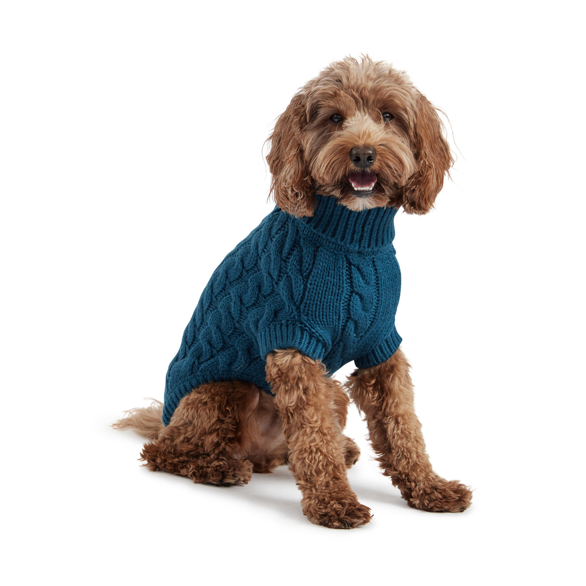 GF PET Chalet Dog Sweater - Dark Teal