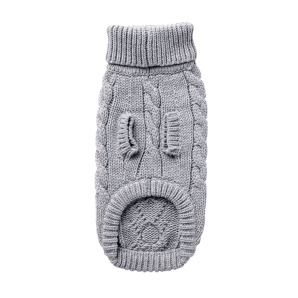GF PET Chalet Dog Sweater - Grey