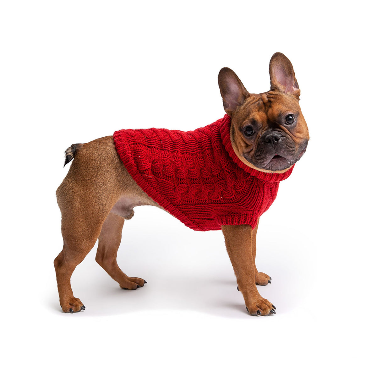 GF PET Chalet Dog Sweater - Red