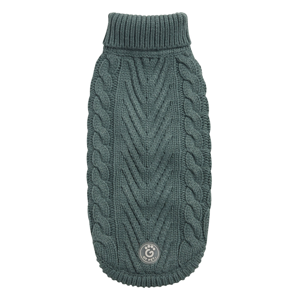 GF PET Chalet Dog Sweater - Sage