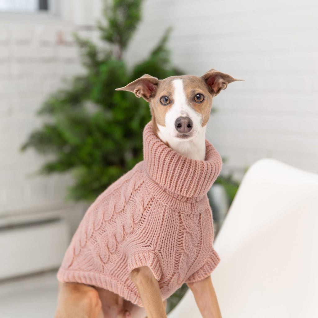 GF PET Chalet Dog Sweater - Pink