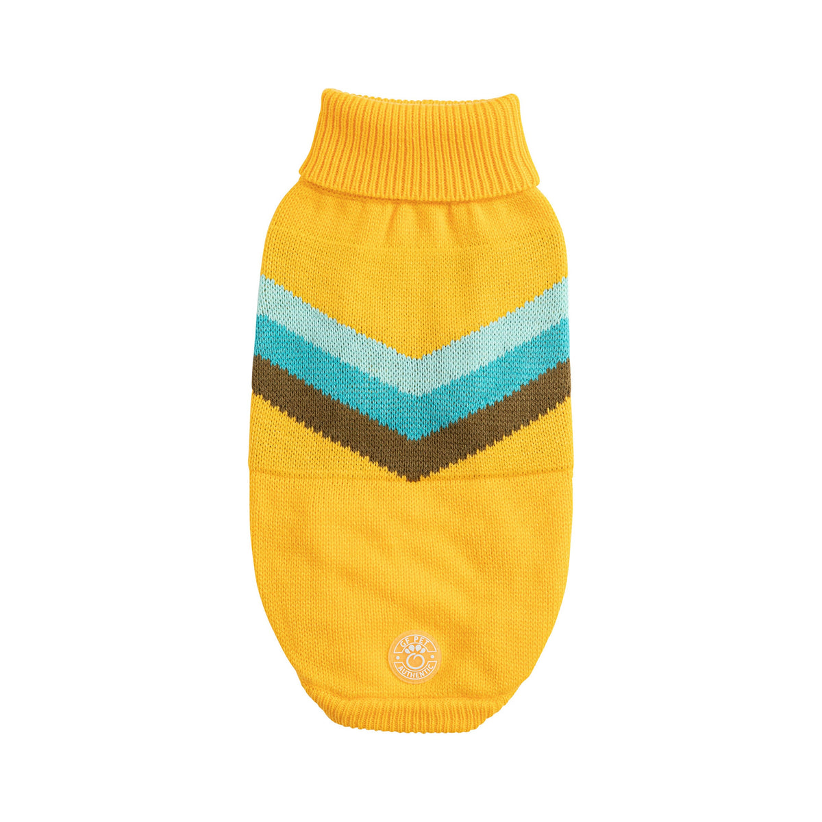 GF PET Alpine Dog Sweater - Yellow