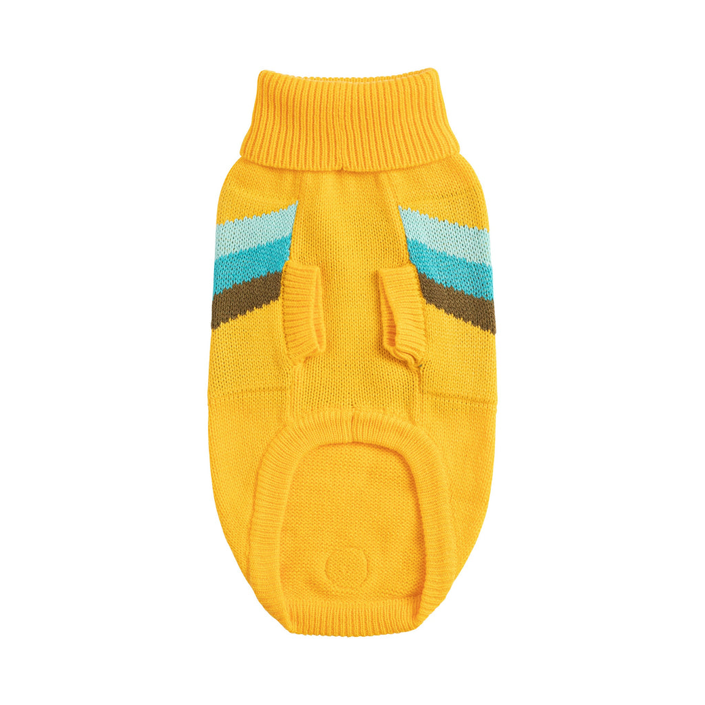 GF PET Alpine Dog Sweater - Yellow