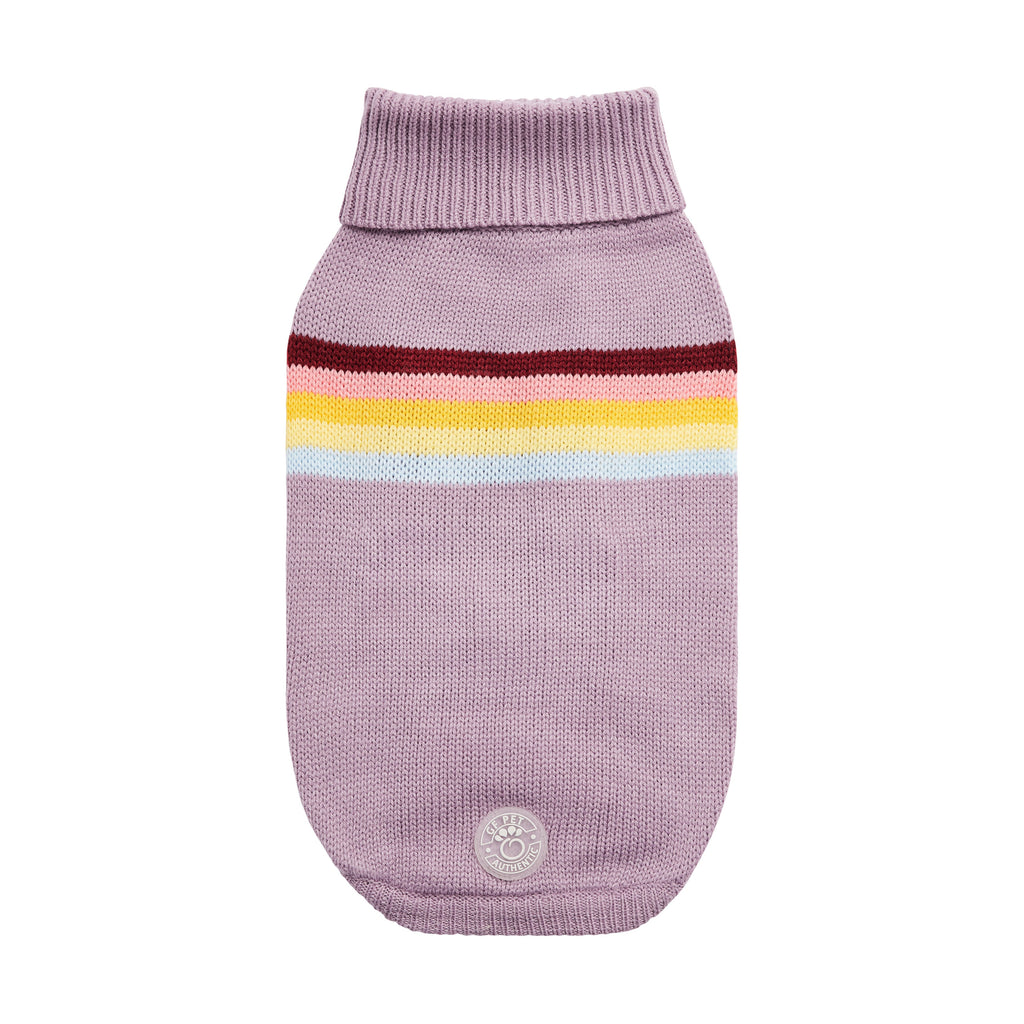 GF PET Retro Dog Sweater - Lavender