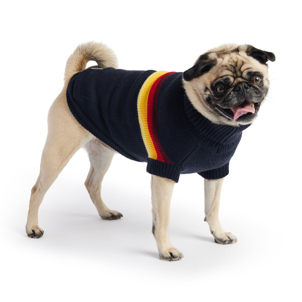 GF PET Retro Dog Sweater - Navy