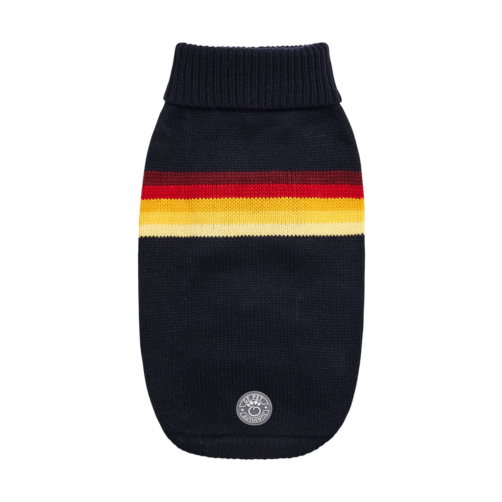 GF PET Retro Dog Sweater - Navy