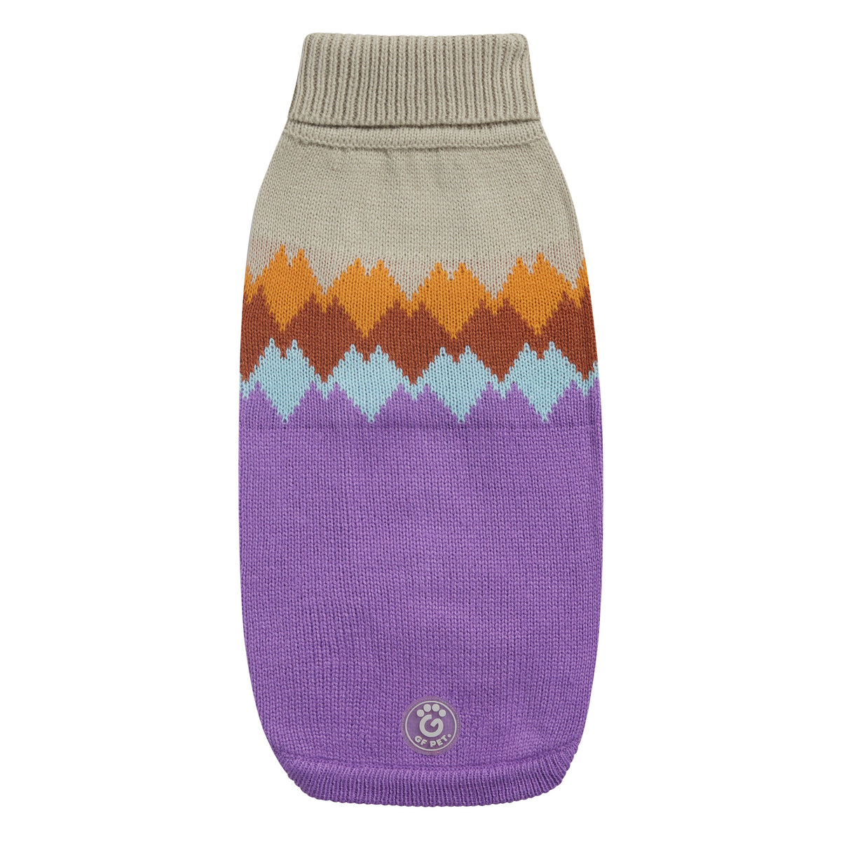 GF PET Fireside Dog Sweater - Purple