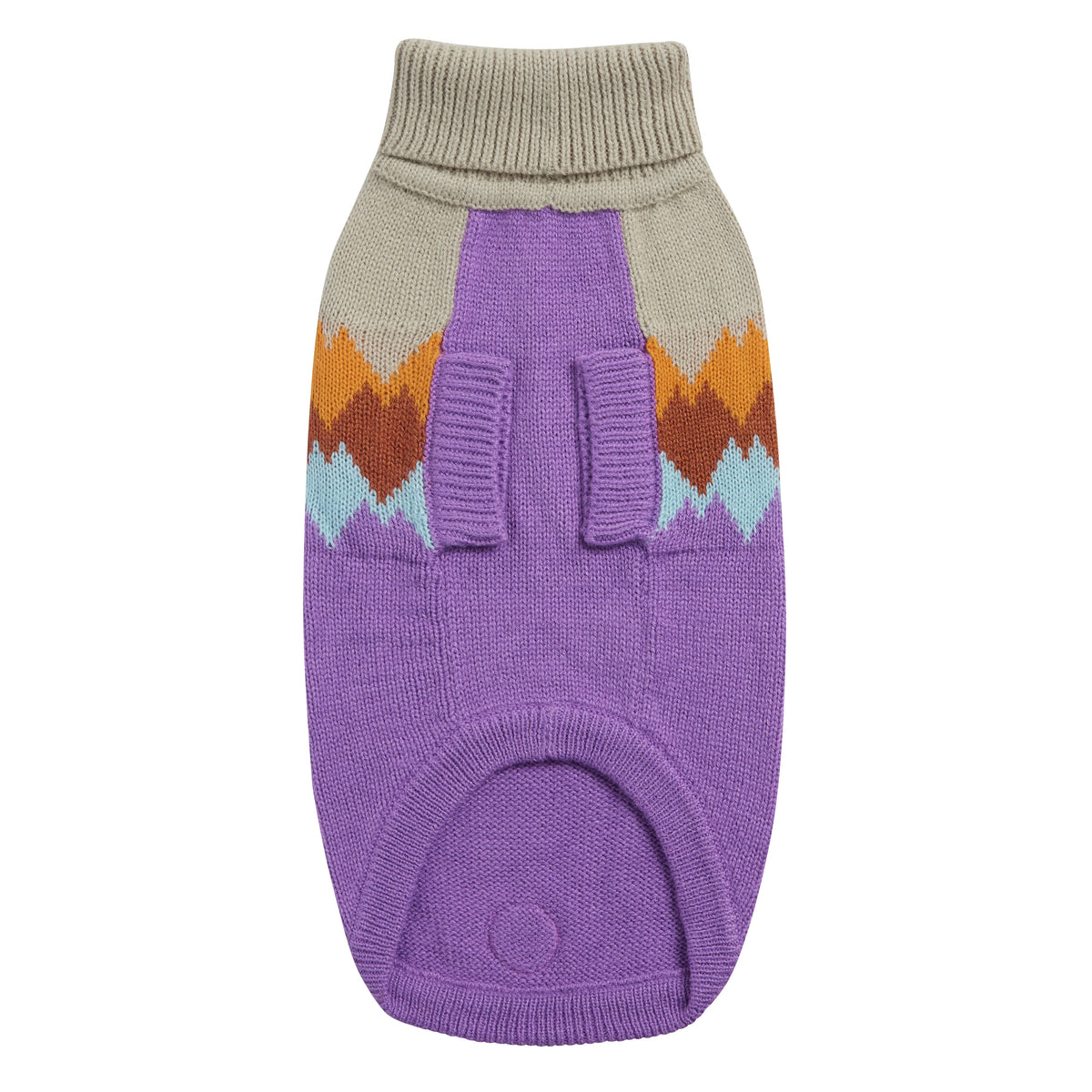 GF PET Fireside Dog Sweater - Purple