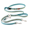 Dog Coupler Leash for Two Dogs, Belted, - 3/4-Inch Width