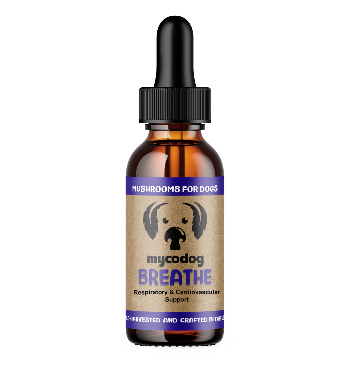MycoDog Breathe: Respiratory & Cardiovascular Support