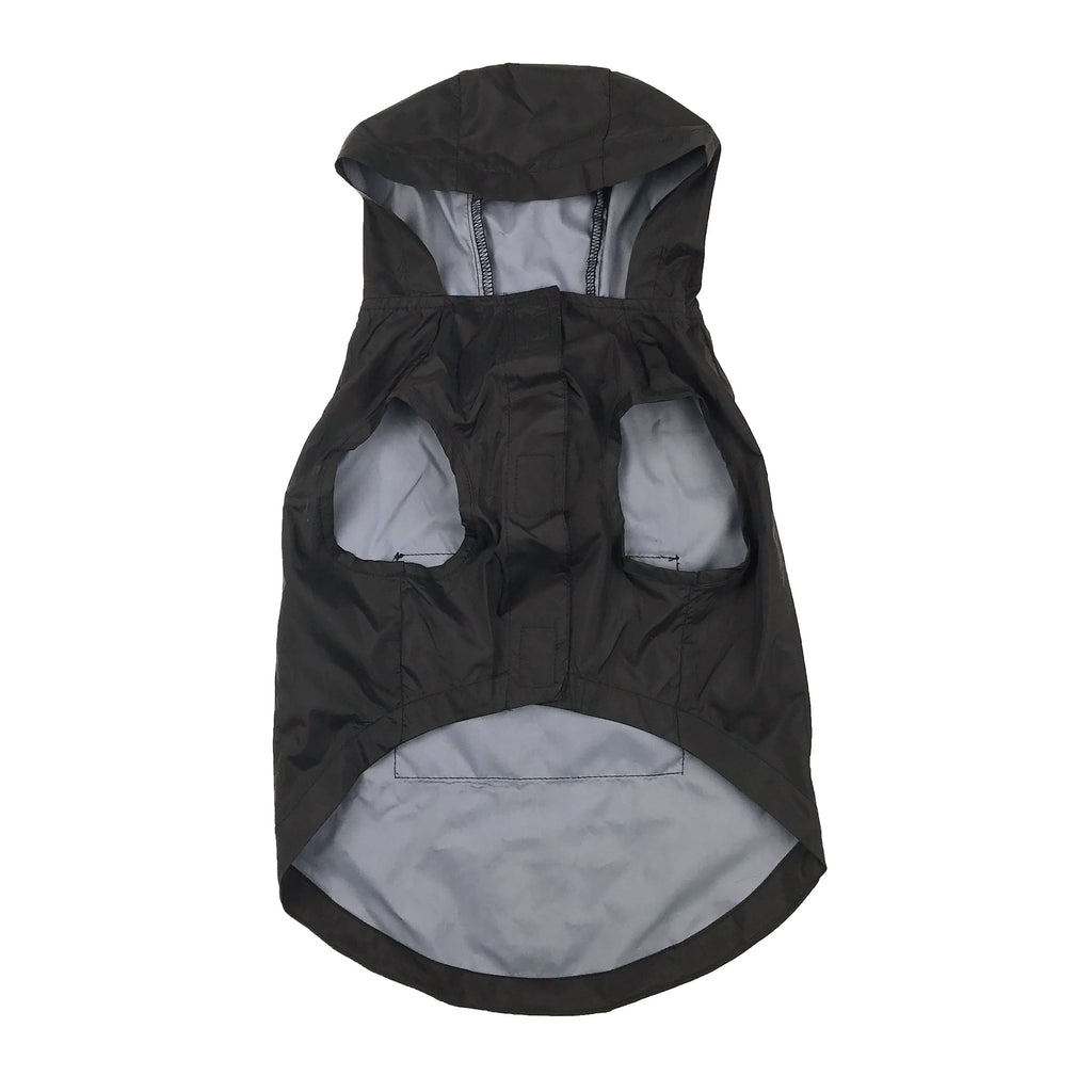 GF PET US Army Packable Dog Raincoat - Black