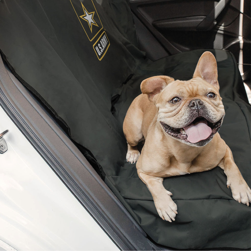 GF PET US Army Car Bench Seat Pet Cover - Dark Camo