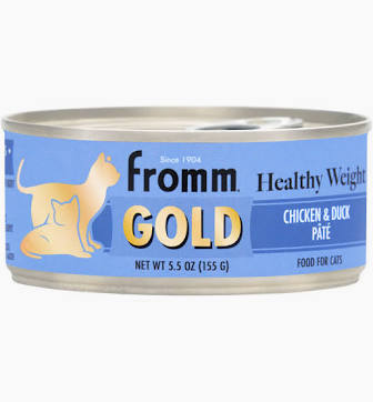 Fromm Gold 5.5oz Pate Healthy Weight Chicken Duck