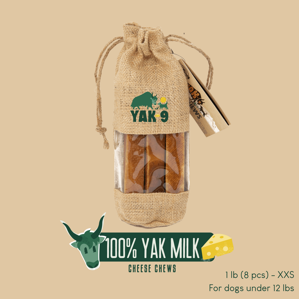 yak9 - 100% Yak Milk Chews for Dogs