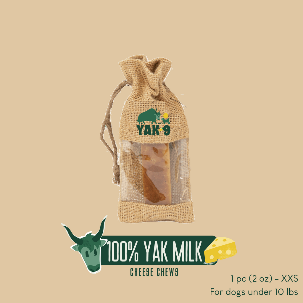 yak9 - 100% Yak Milk Chews for Dogs