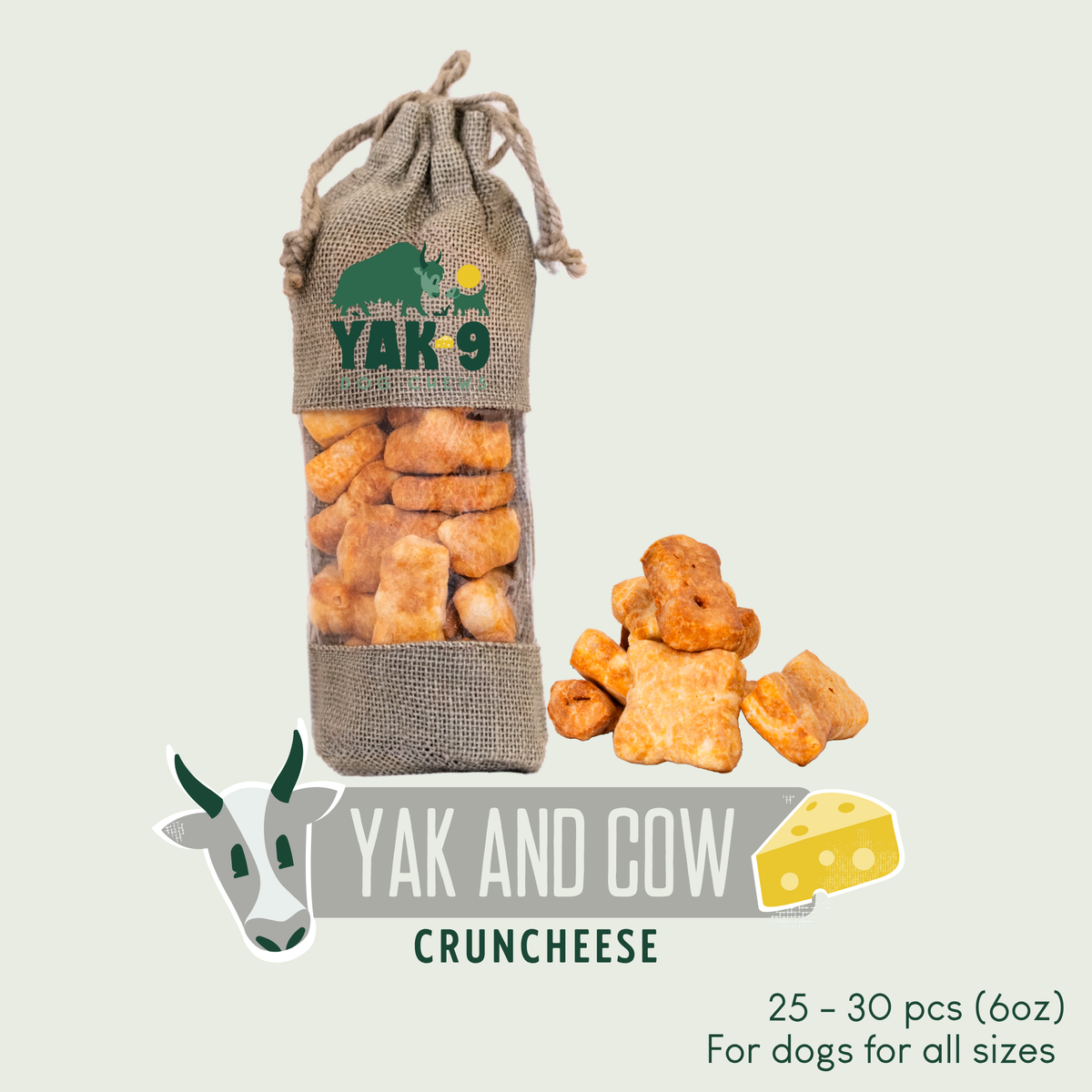 yak9 - Yak and Cow Milk Chews for Dogs