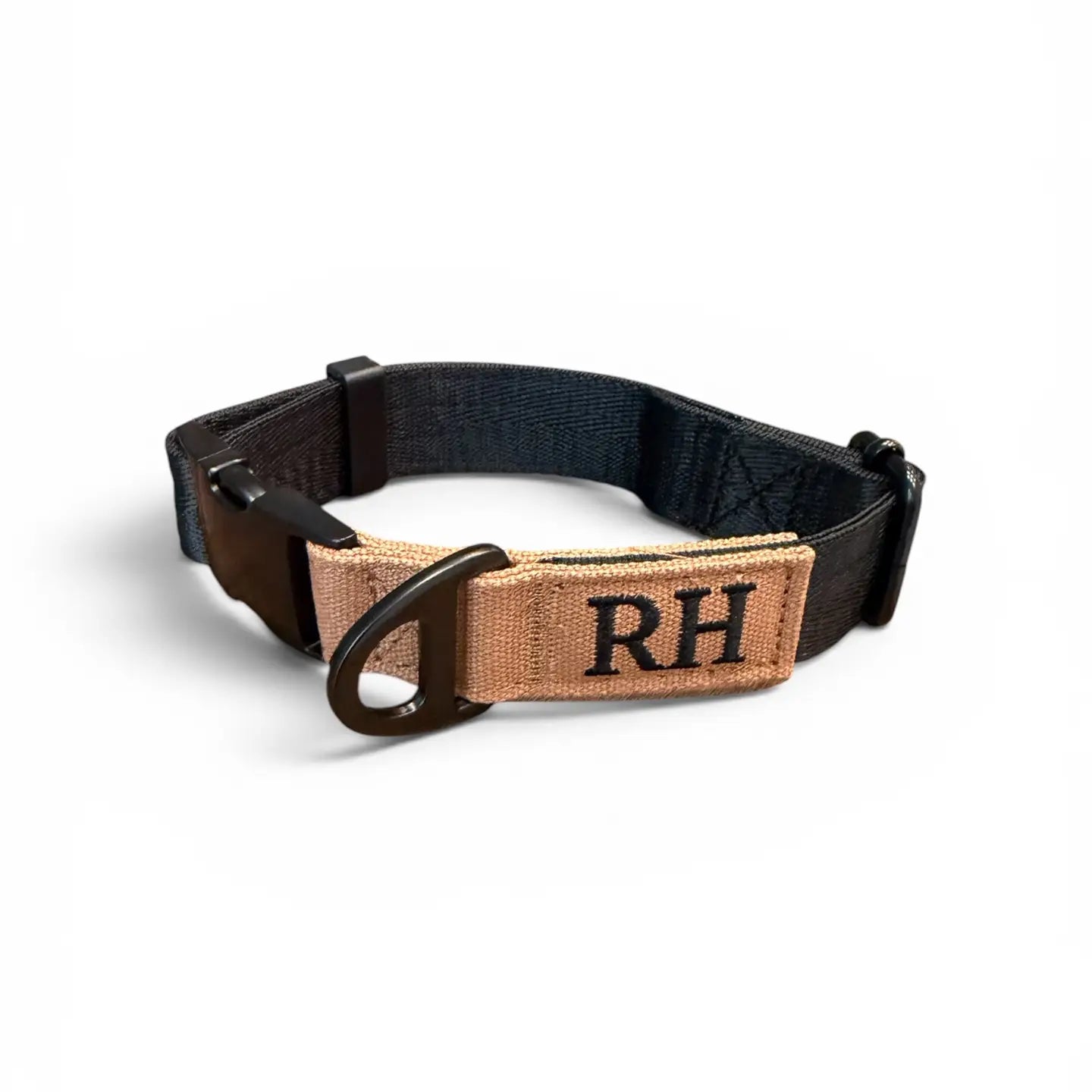 Rebel Hound Adventure Collar Midnight Black