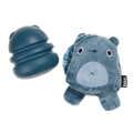 BARK Super Chewer Grey Bear Hugger Dog Toy - Large